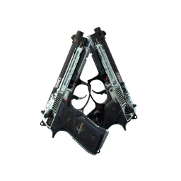 Dual Berettas | Dezastre (Well-Worn)