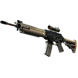 StatTrak™ SG 553 | Aerial (Well-Worn)