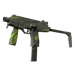 StatTrak™ MP9 | Deadly Poison (Battle-Scarred)
