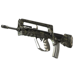 FAMAS | Faulty Wiring (Battle-Scarred)